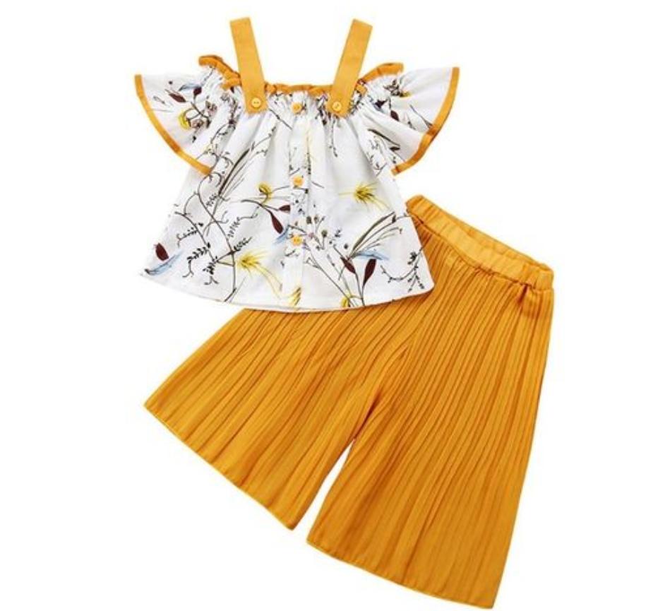 Printed Top with Palazzo Bottom