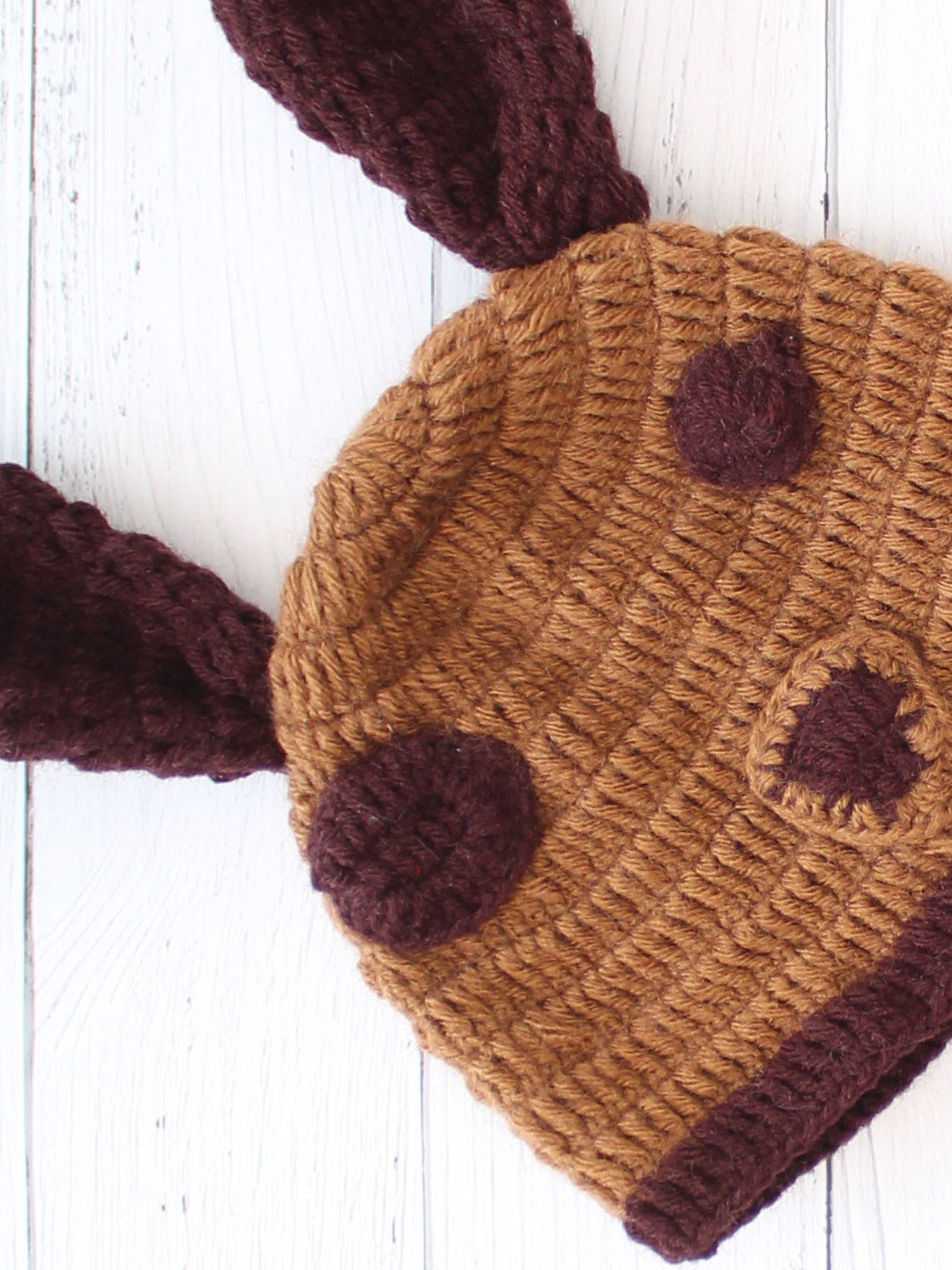 Puppy Photo Props - Brown Newborn Outfit for Photoshoot
