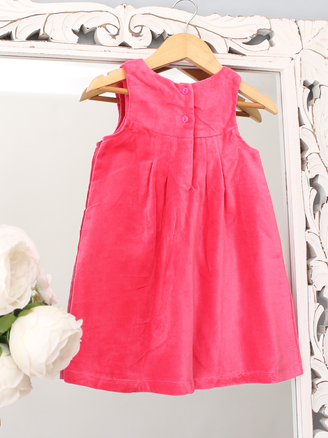Qvink Sleeveless Bow Detailed Dress - Pink