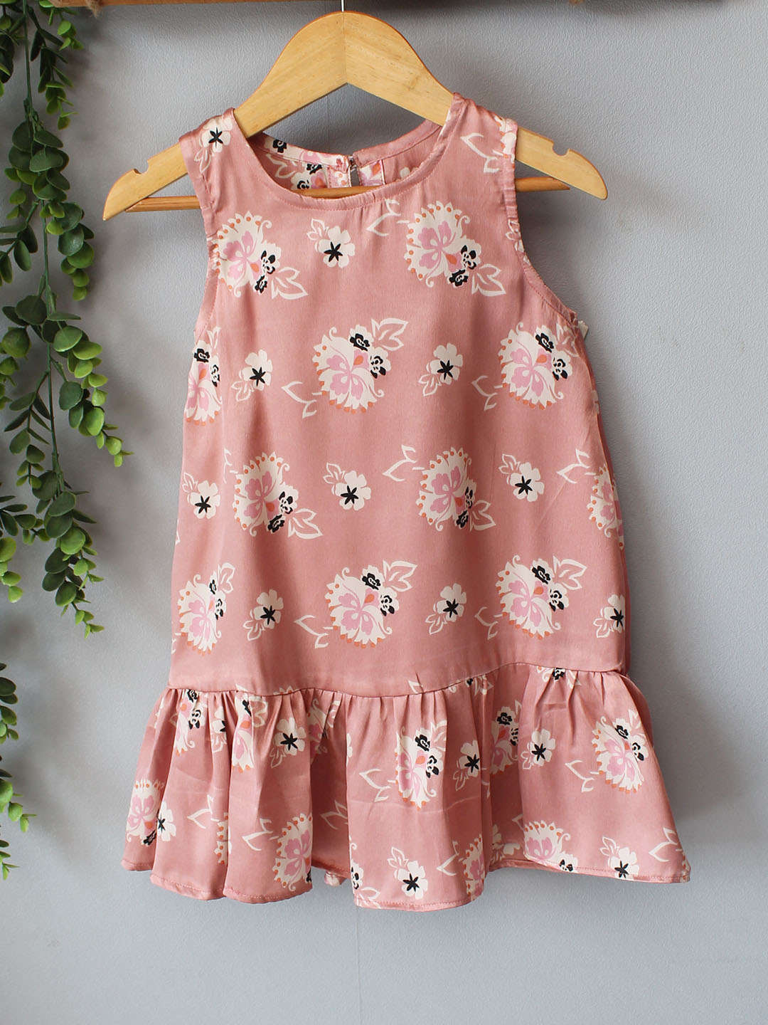 Qvink Floral Printed Dress  Pink