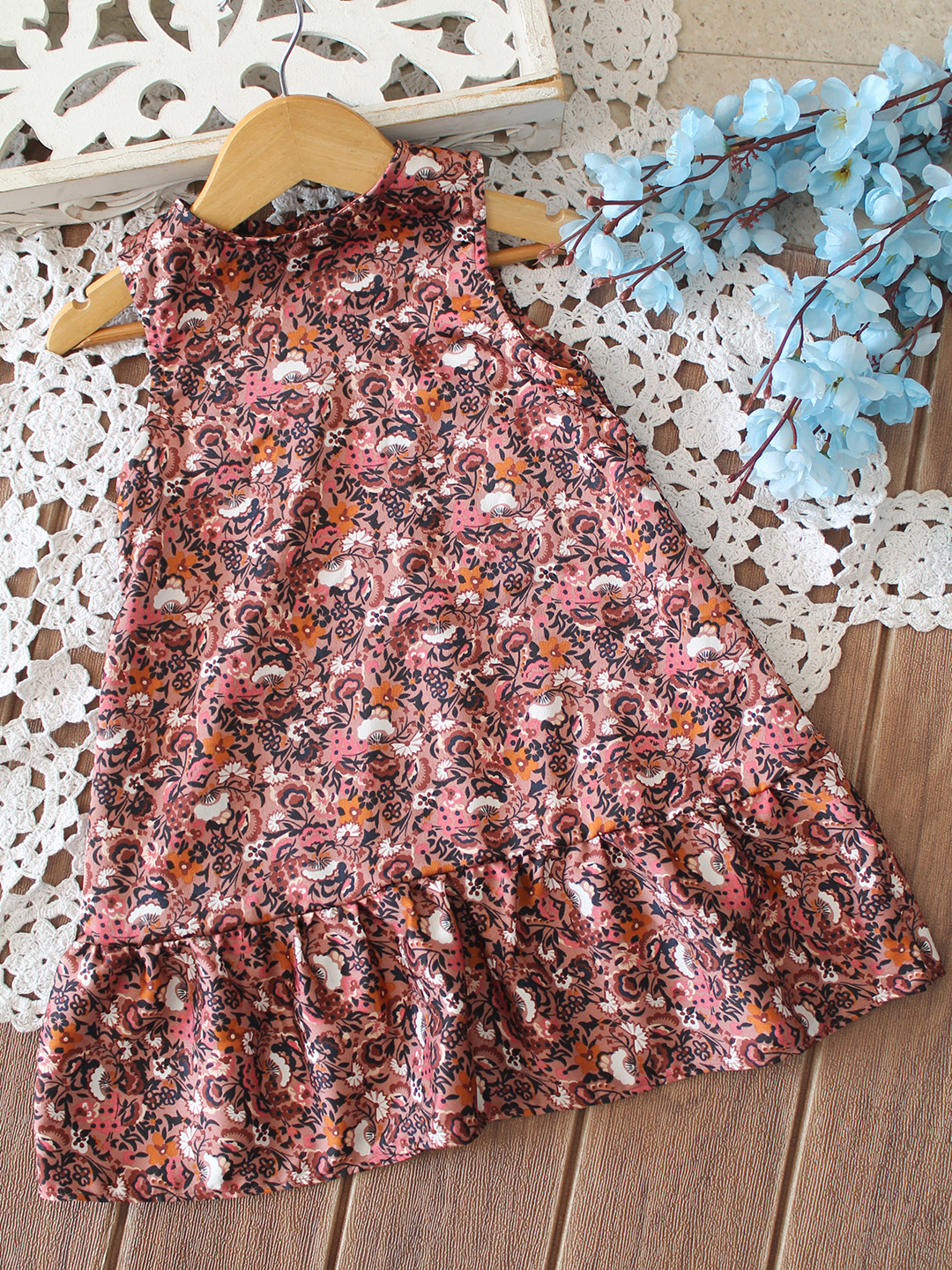 Qvink Floral Printed Dress - Multicolor