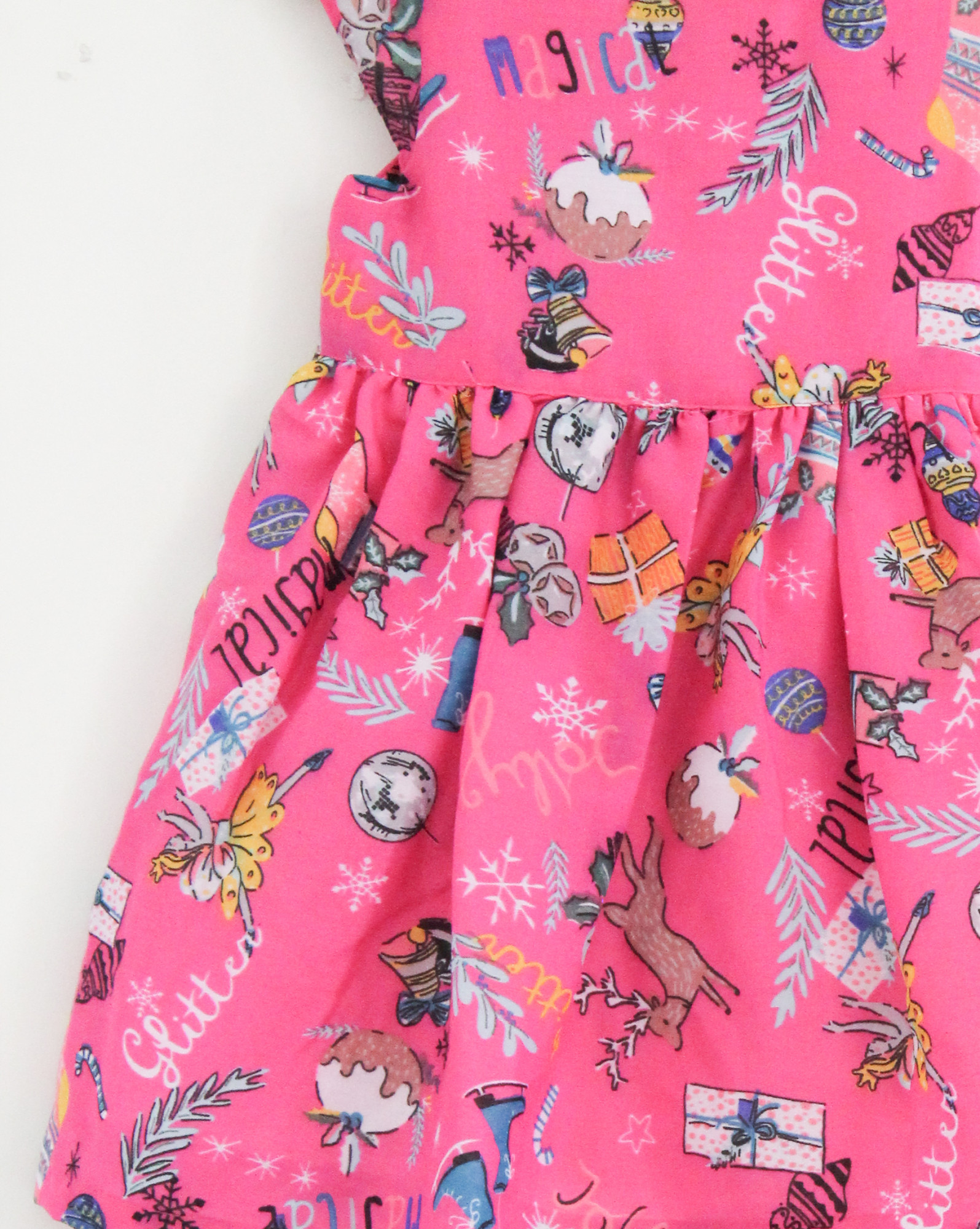 Qvink Multi Printed Dress - Pink