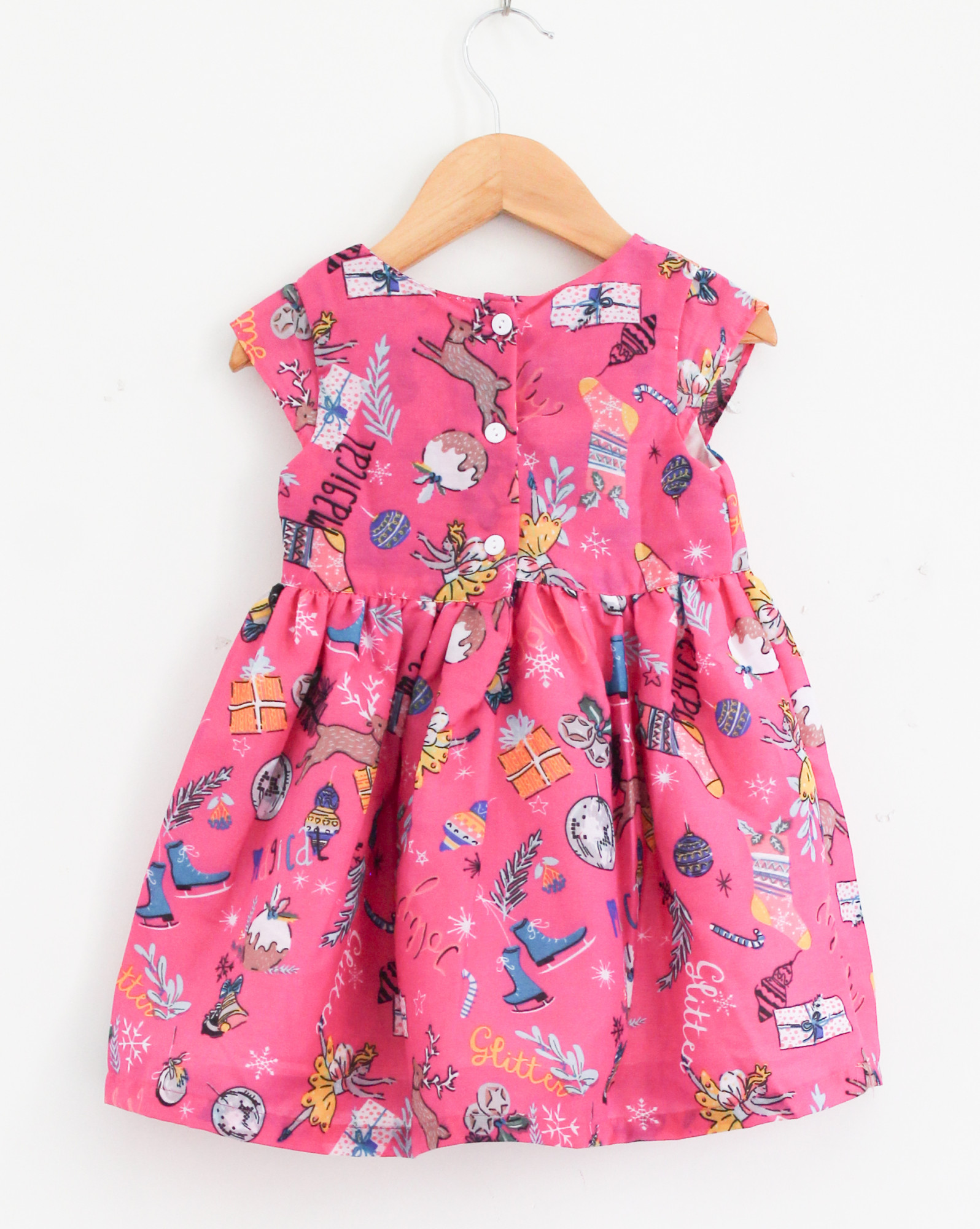 Qvink Multi Printed Dress - Pink
