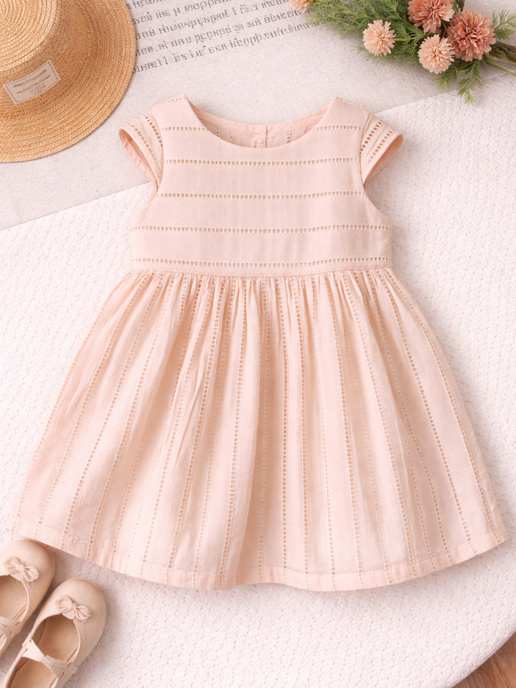 Image of Qvink Solid Casual Dress - Cream