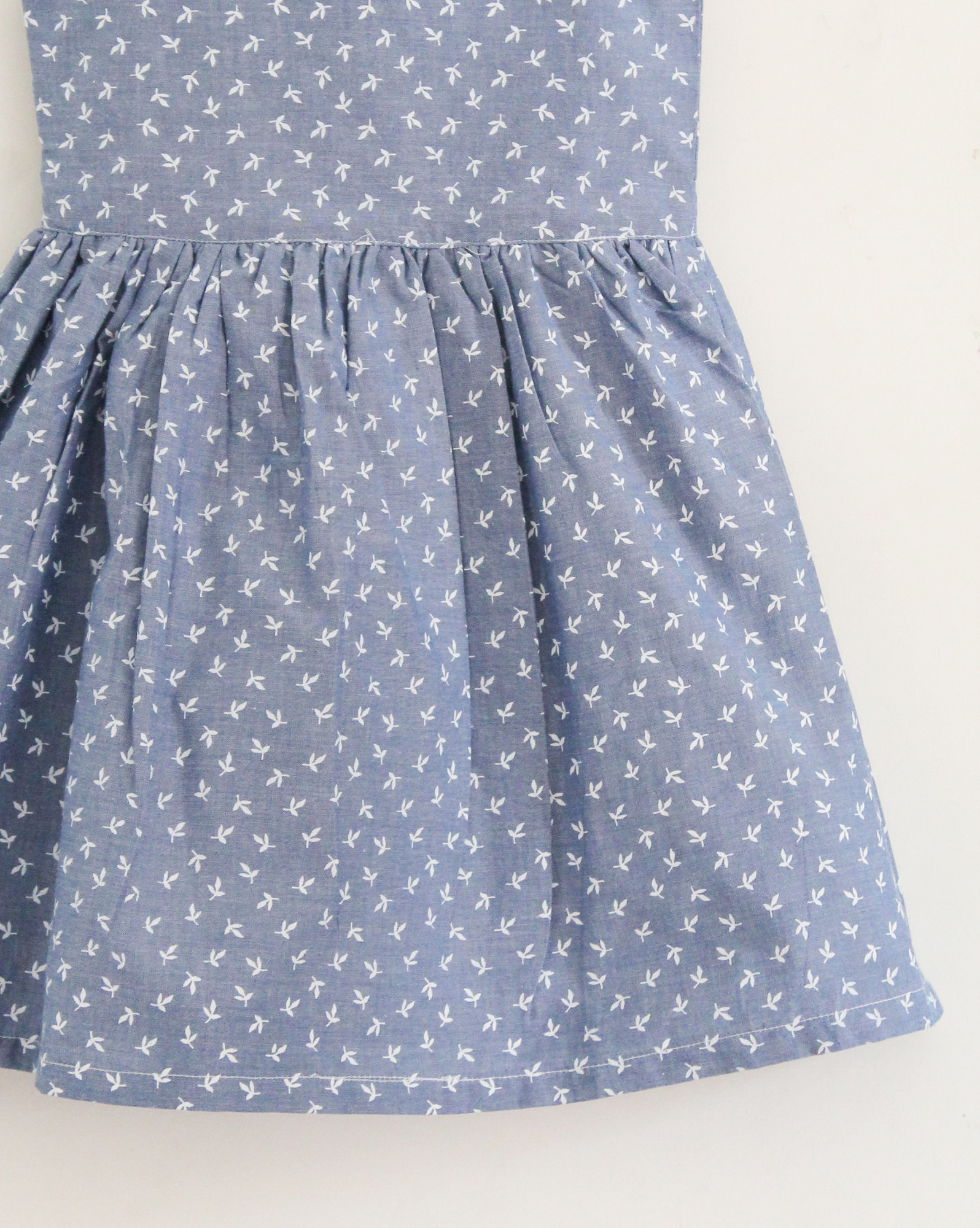 Qvink Printed Casual Dress - Blue