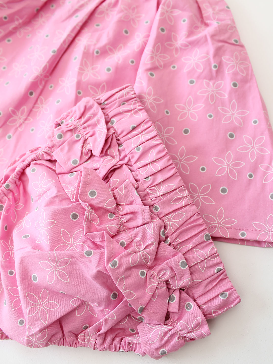 Qvink Floral Printed Dress - Pink