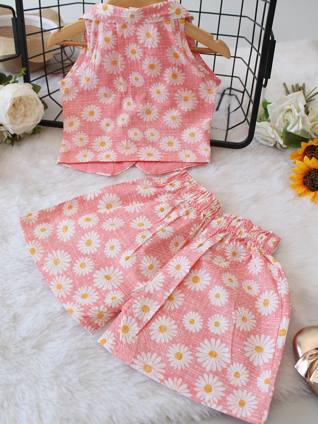 Cotton Floral Printed Co ord Set