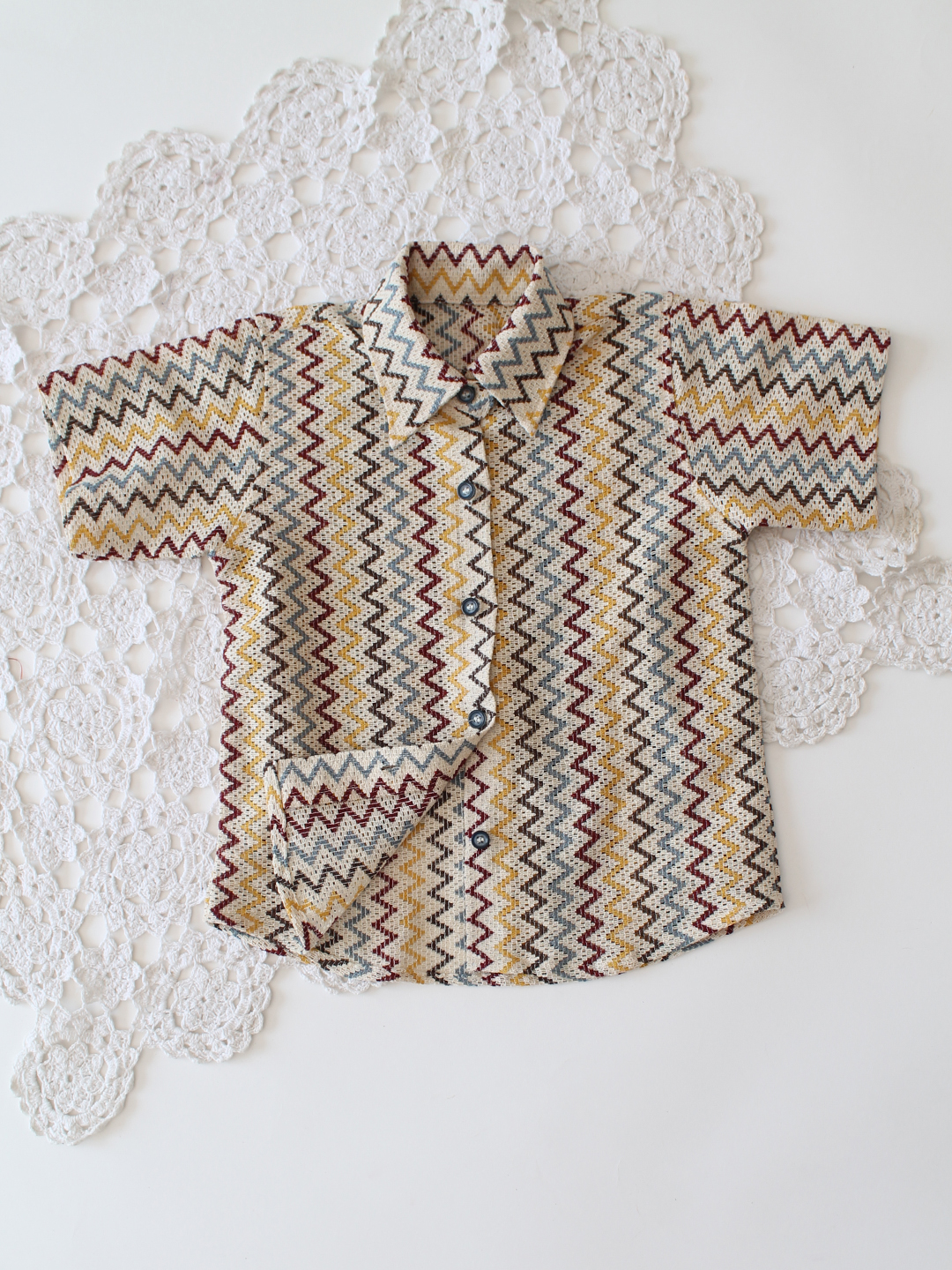 Qvink Cotton Half Sleeves Coordinated Set - Beige