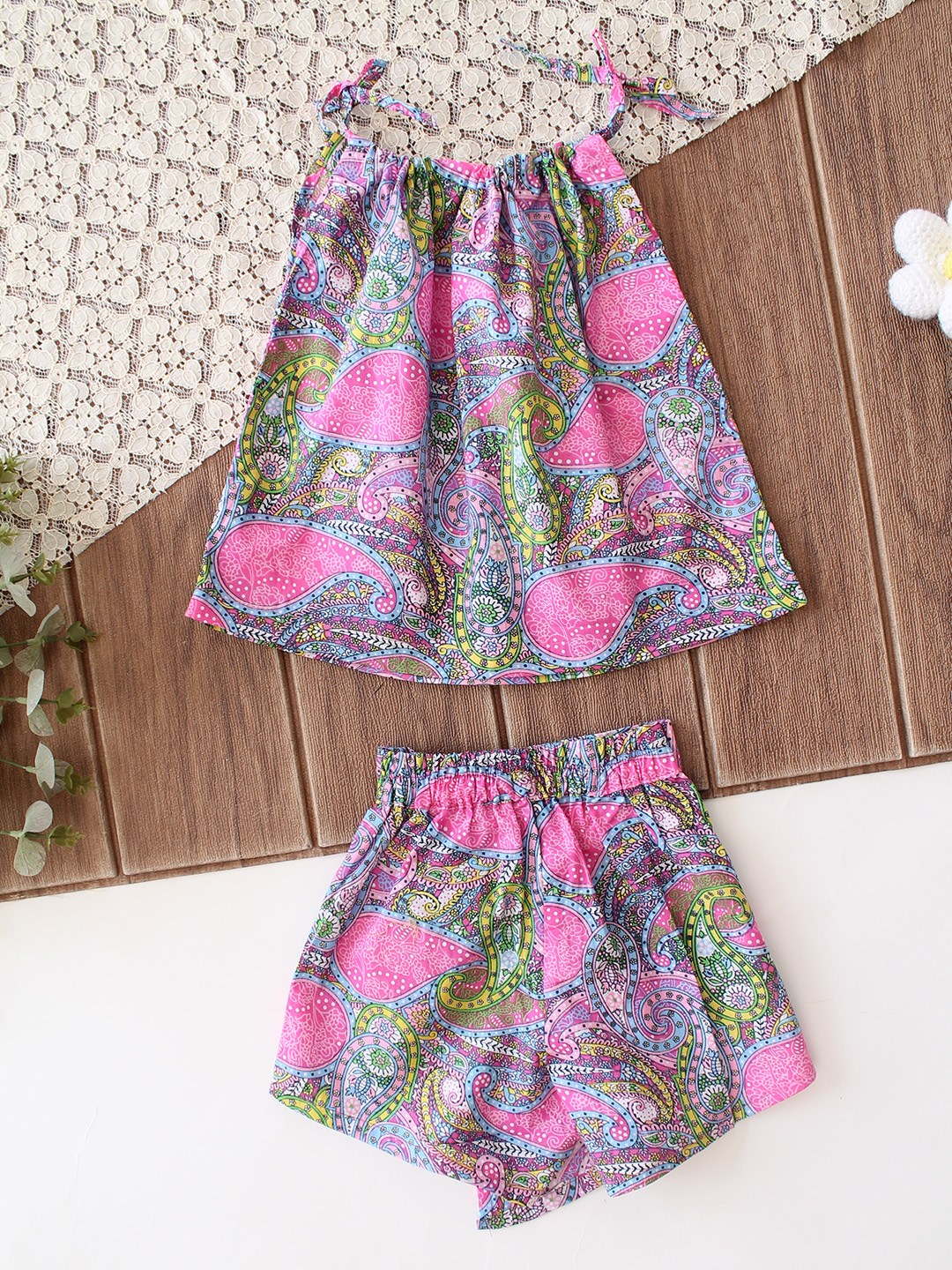 Printed Coord Set - Multicolor