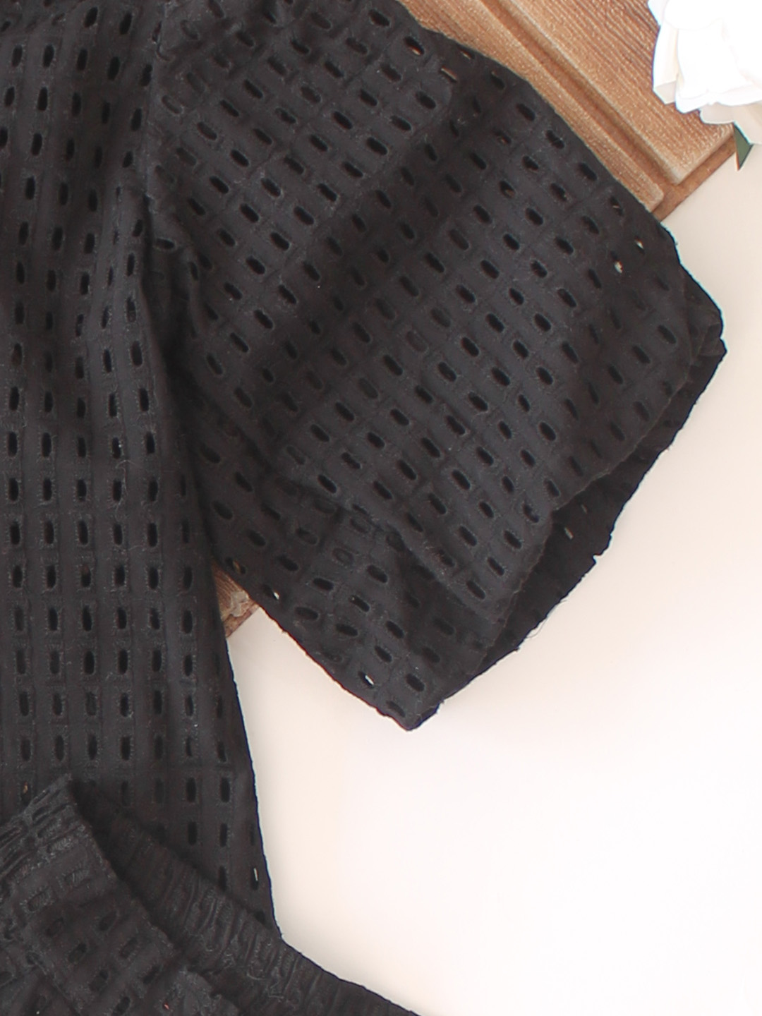 Qvink Half Sleeves Coordinating Shirt & Shorts Set - Black