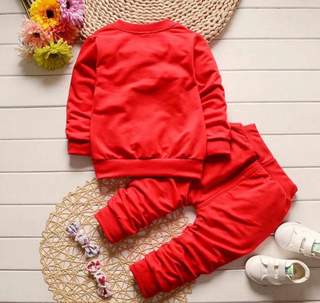 Red 3 Pc Set