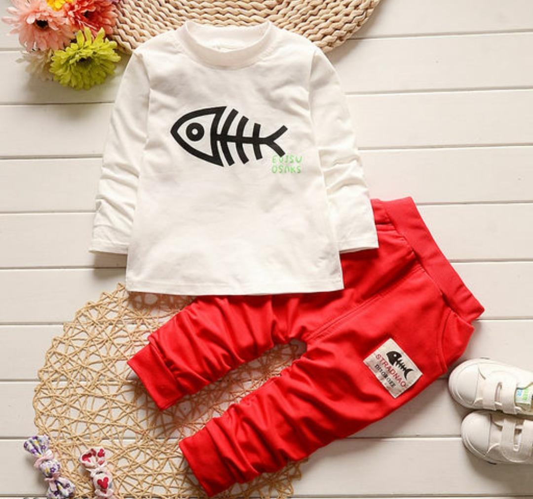 Red 3 Pc Set