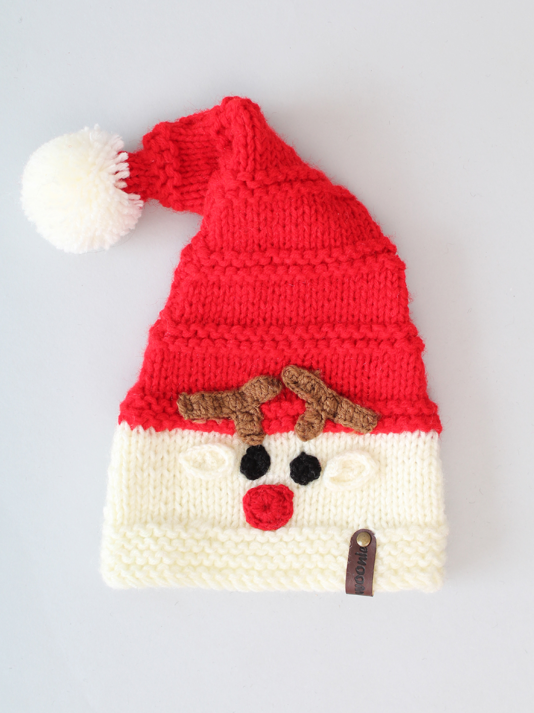 Reindeer Cap for Christmas - Red