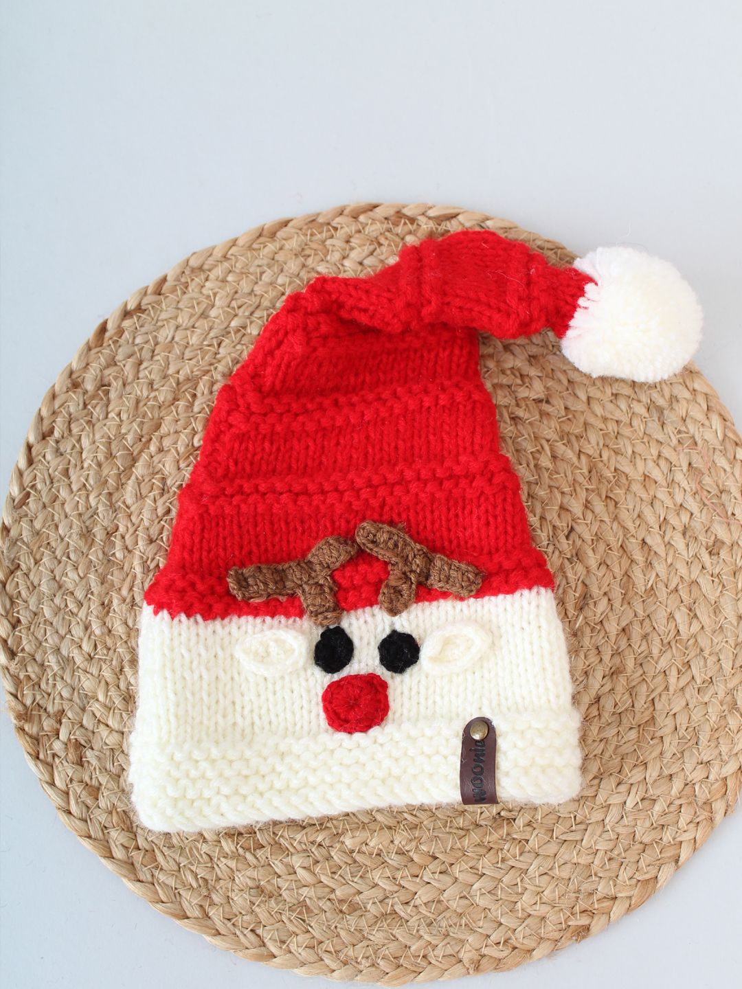 Reindeer Cap for Christmas - Red