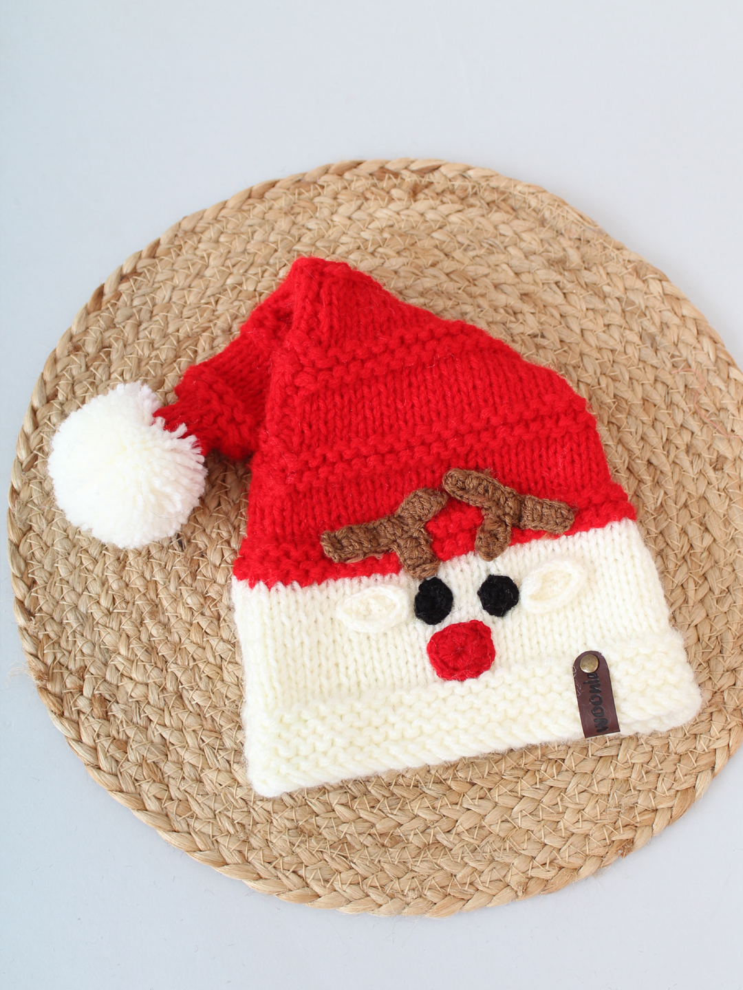 Reindeer Cap for Christmas - Red