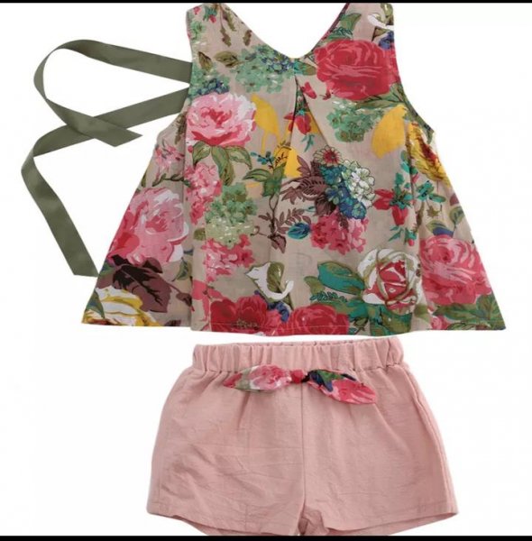 Image of Rose Printed Summer Casuals