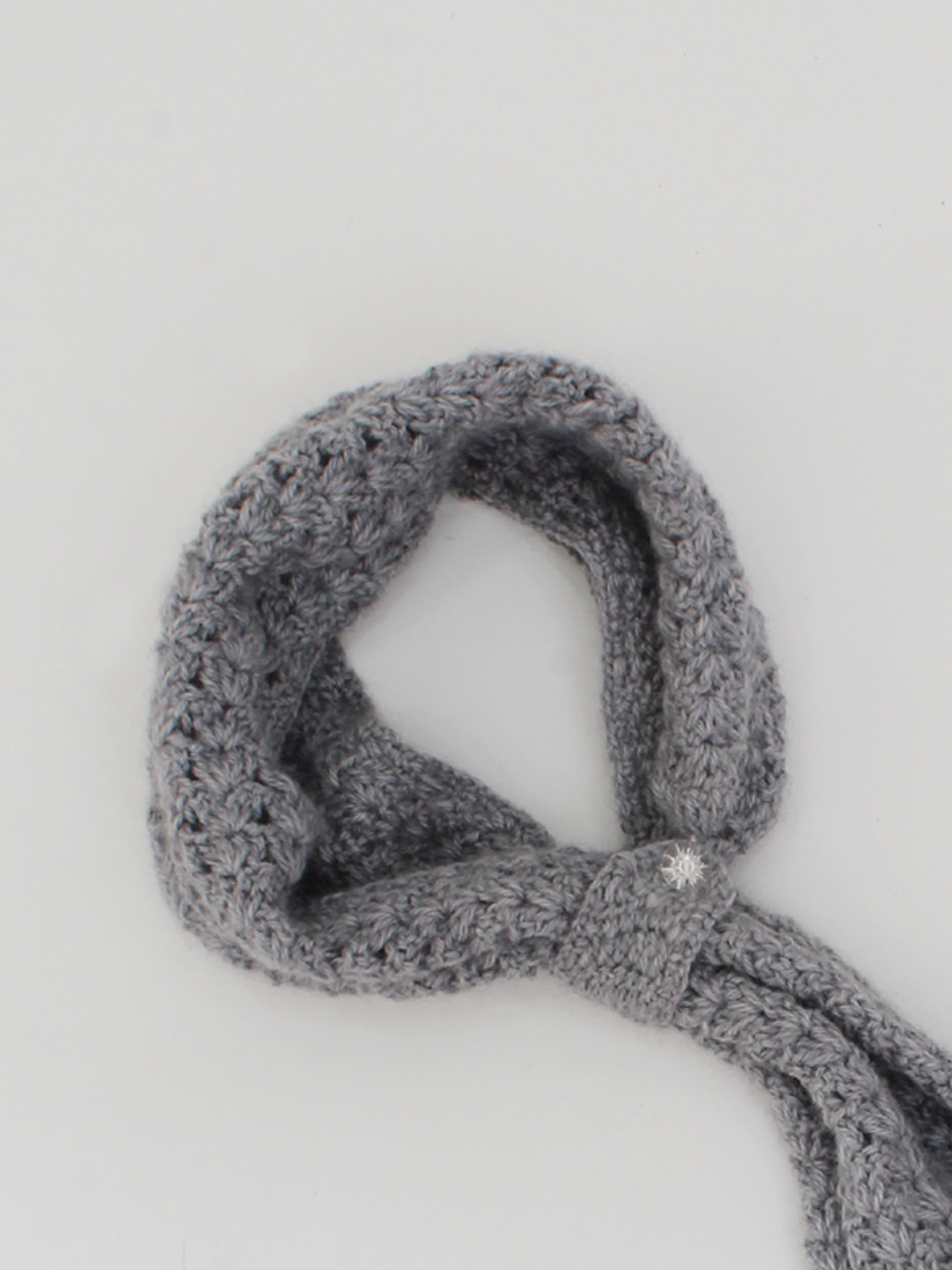 Self Design Crochet Muffler Scarf for Women - Multi