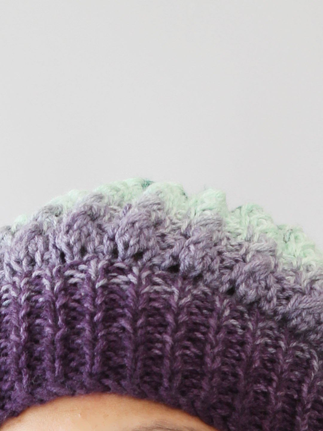 Stylish Winter Cap for Women - Purple