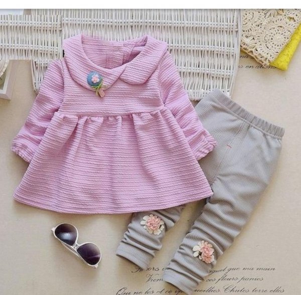 Image of Stylish Lavender Set For Girls