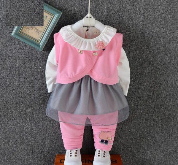 Image of Stylish Pink Set for Girls