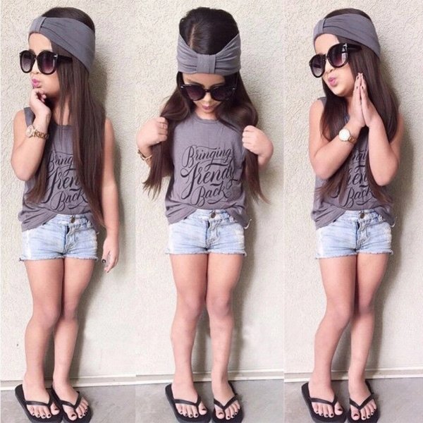 Image of Stylish Summer Set with Head Band