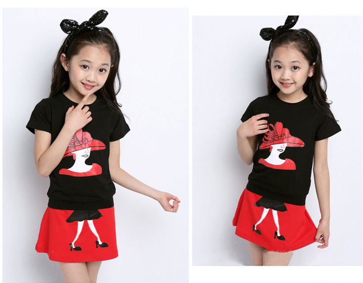 Stylish Top and Skirt Set