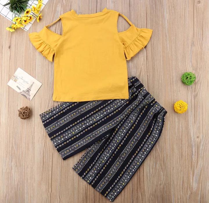 Stylish Top with Culottes