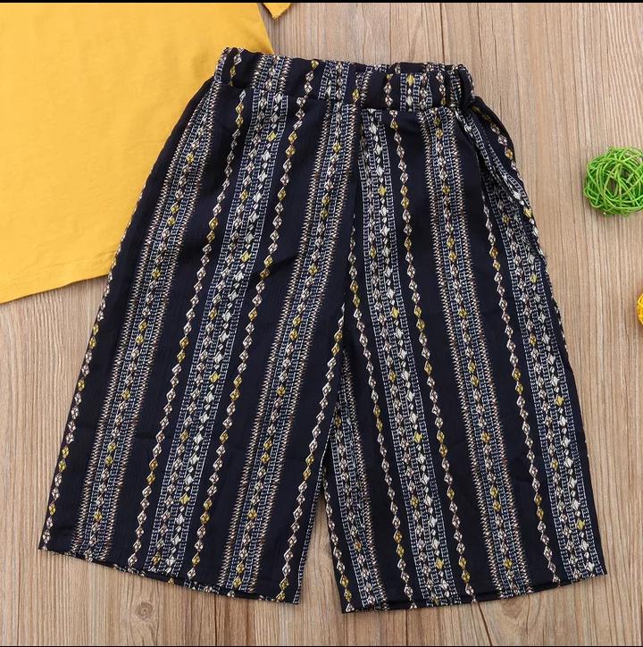 Stylish Top with Culottes