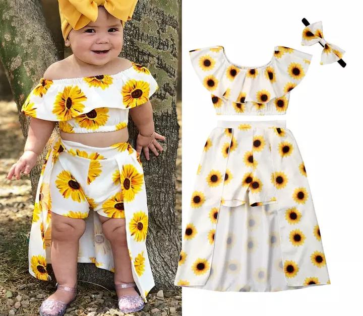Sun Flower Stylish Set