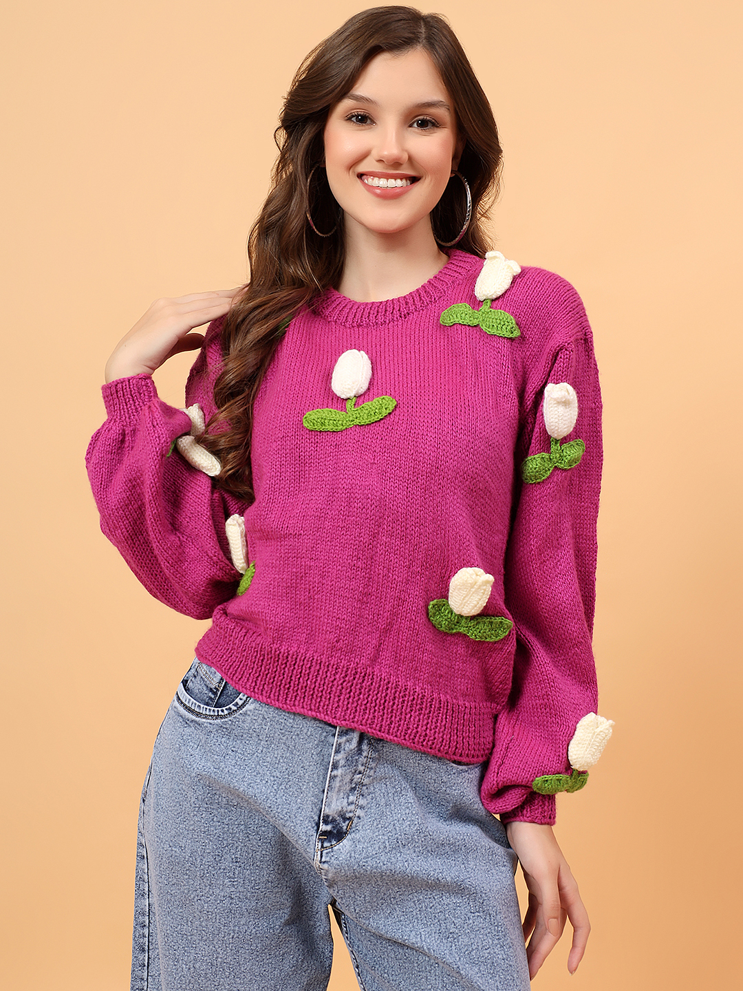 Korean Style Tulip Sweater
