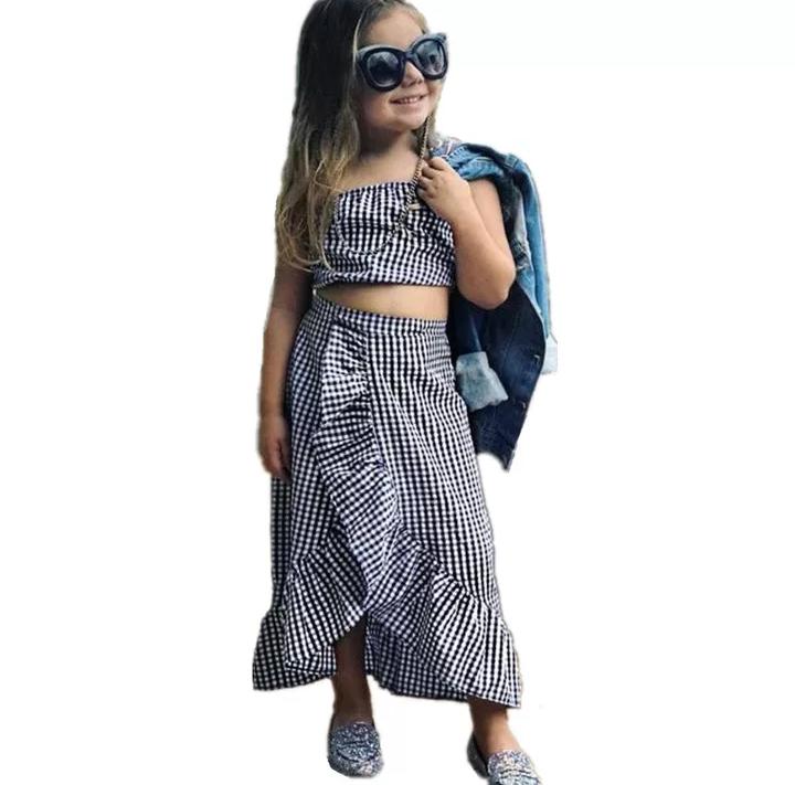 Tube Top and Skirt Set
