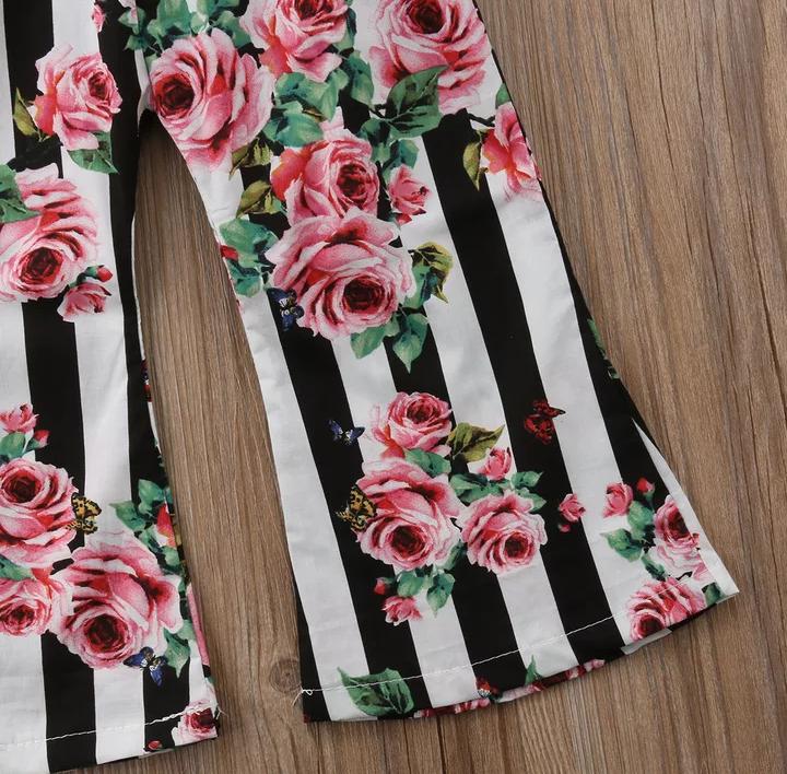 Tube Top With Floral Pant