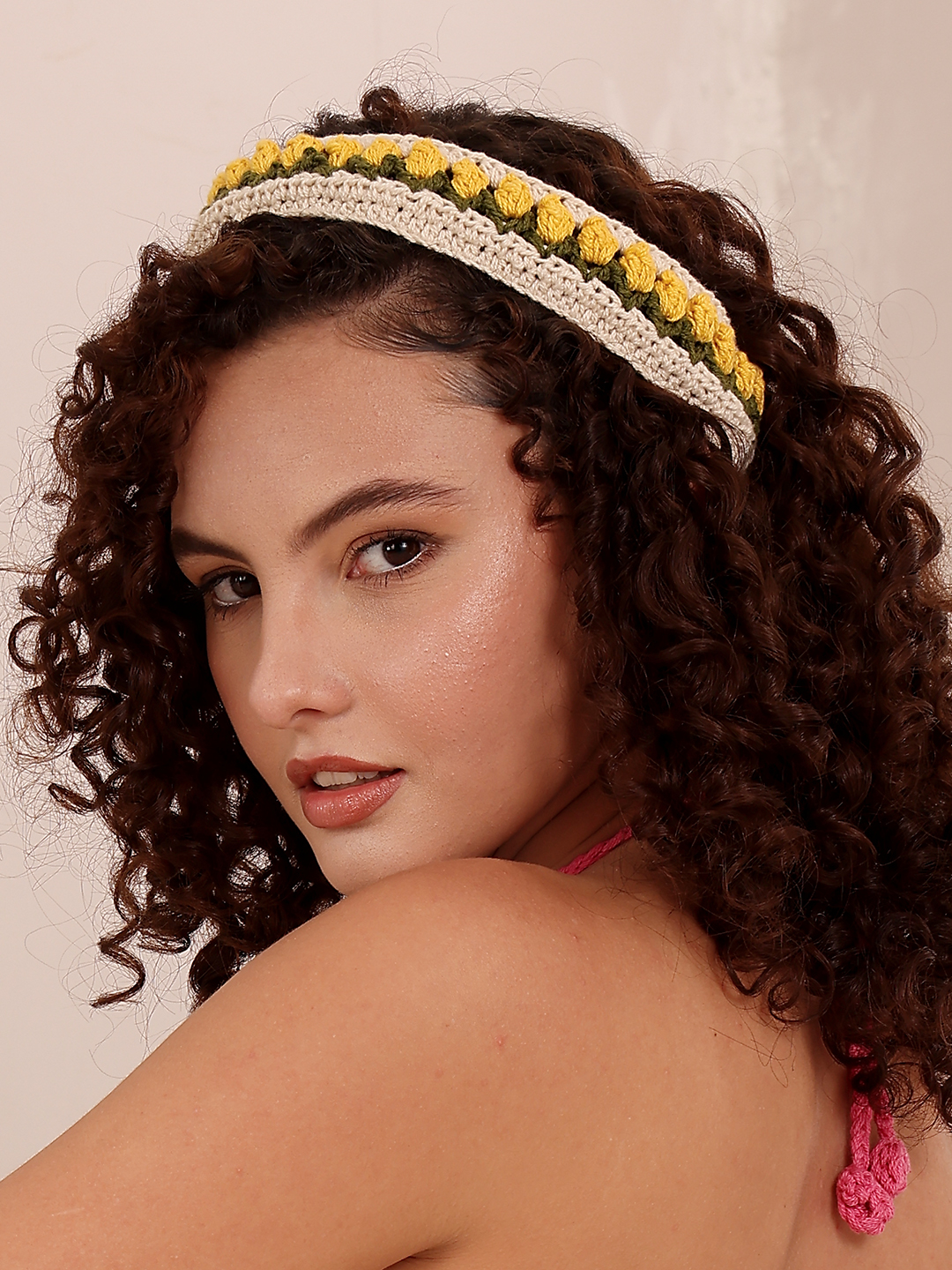 Women Crochet Floral Headband (Set of 3)
