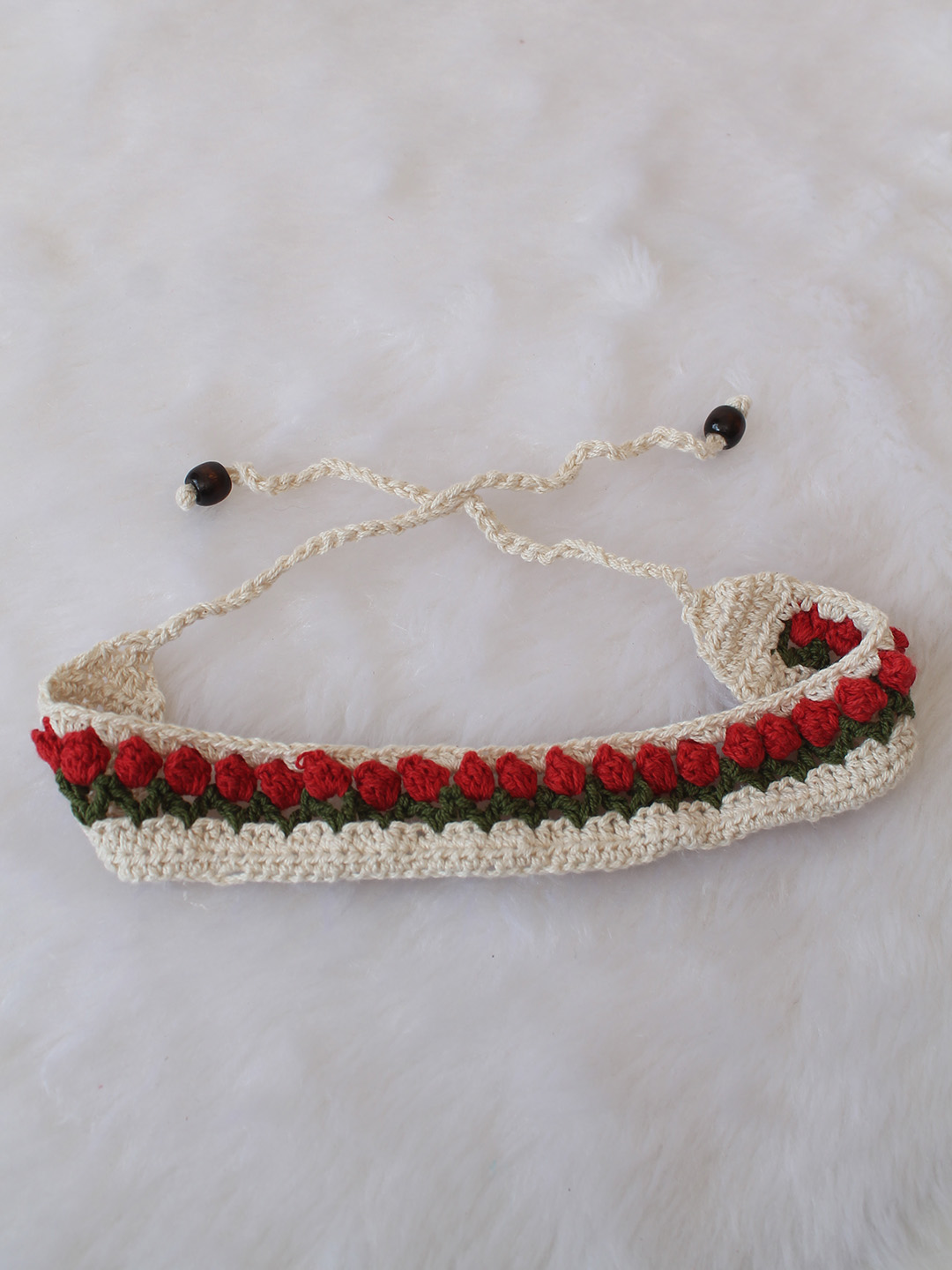 Women Crochet Floral Headband (Set of 3)