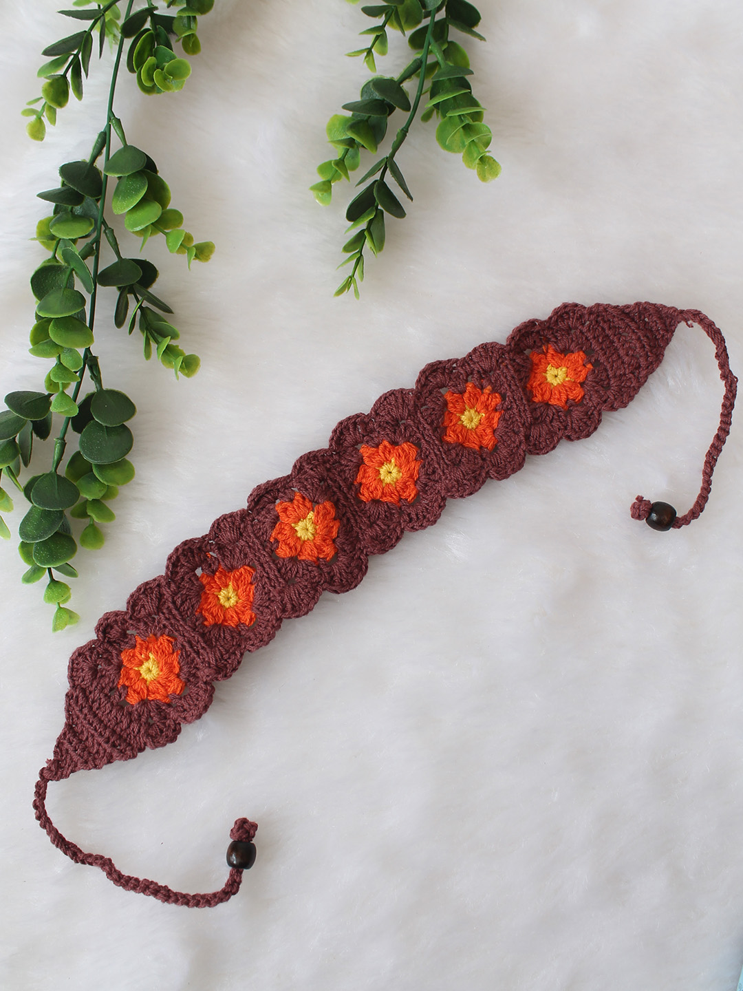 Women Crochet Floral Headband (Set of 3)