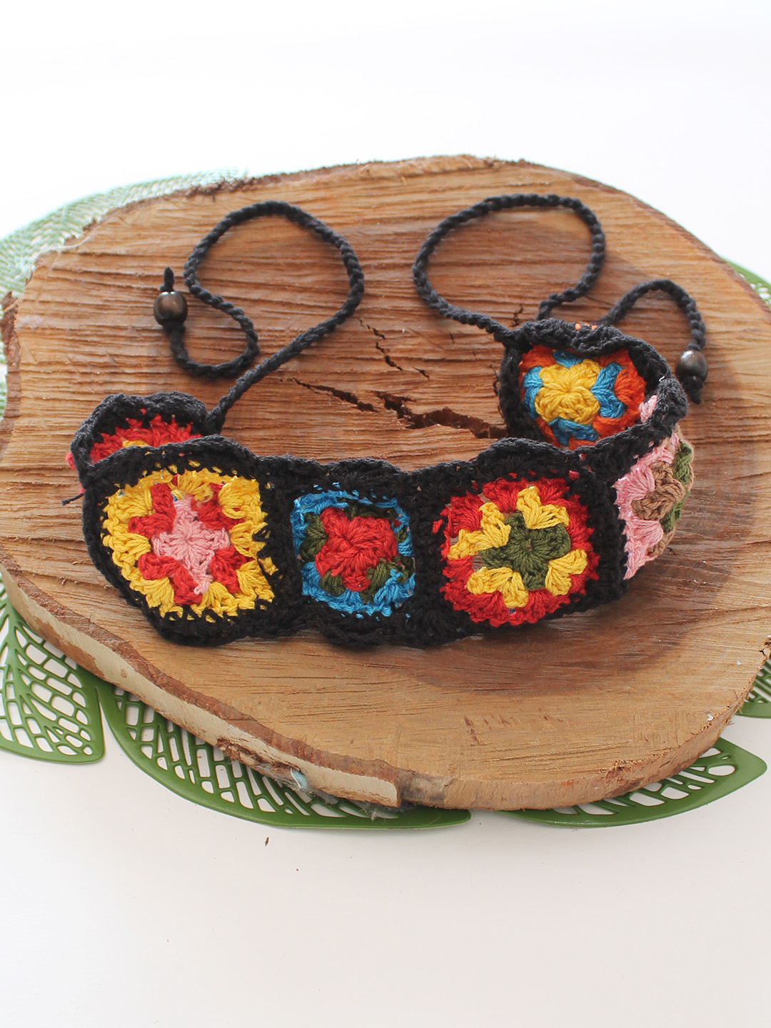 Women Crochet Floral Headband