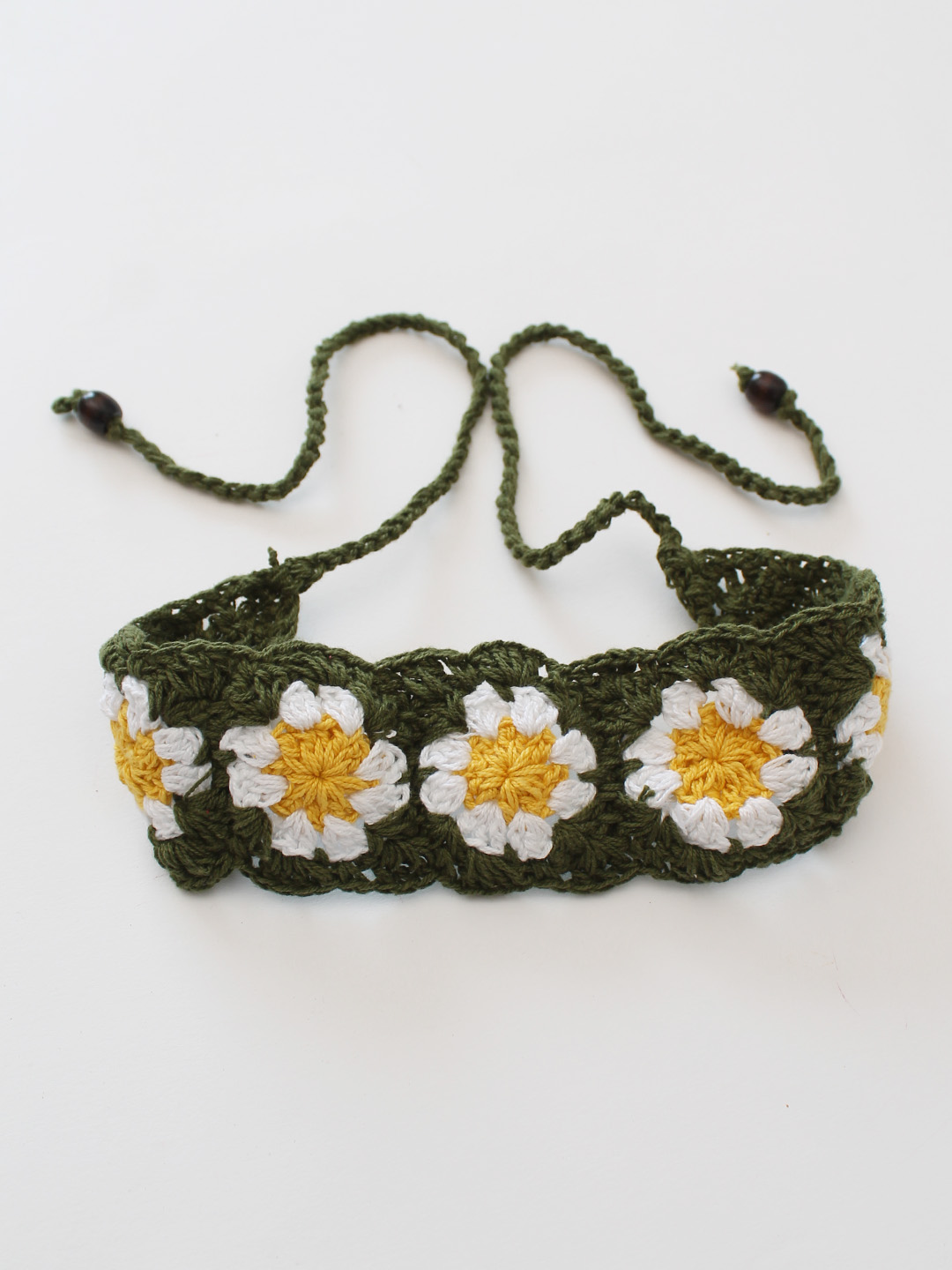 Women Crochet Floral Headband