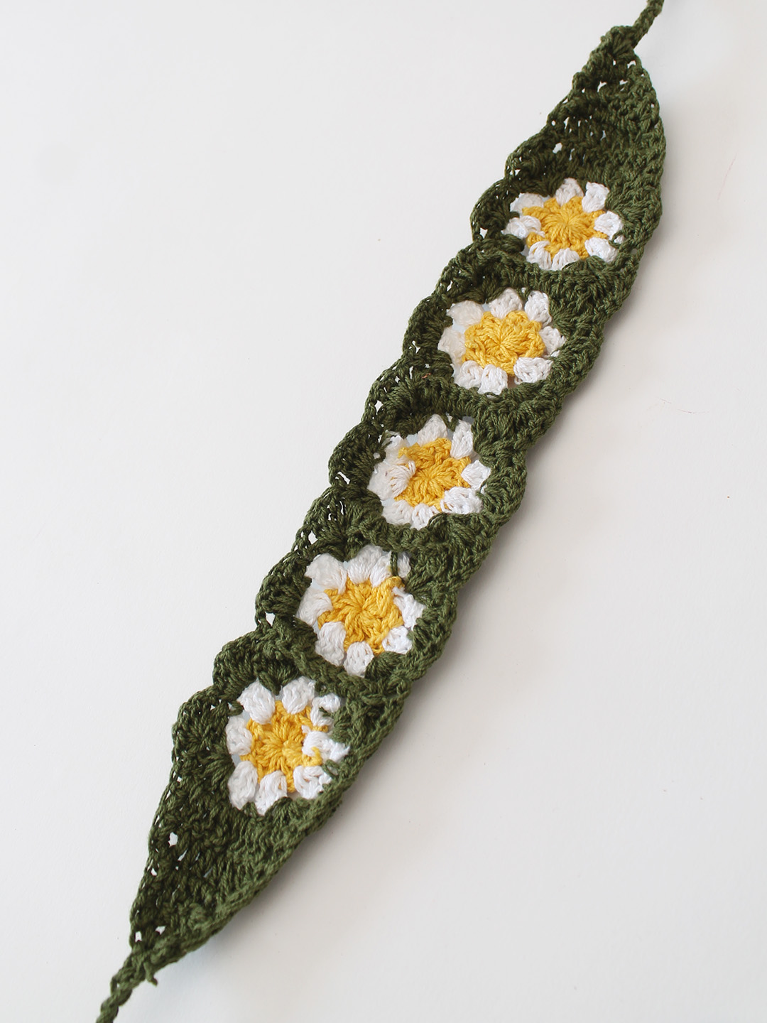 Women Crochet Floral Headband