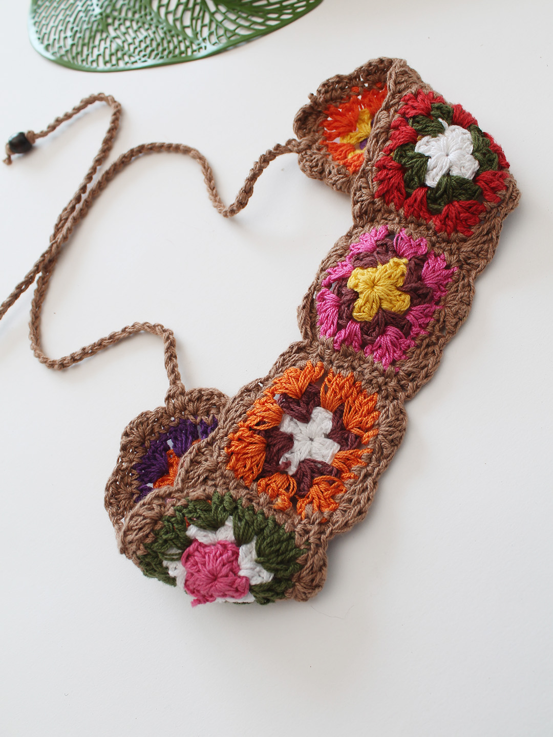 Women Crochet Floral Headband