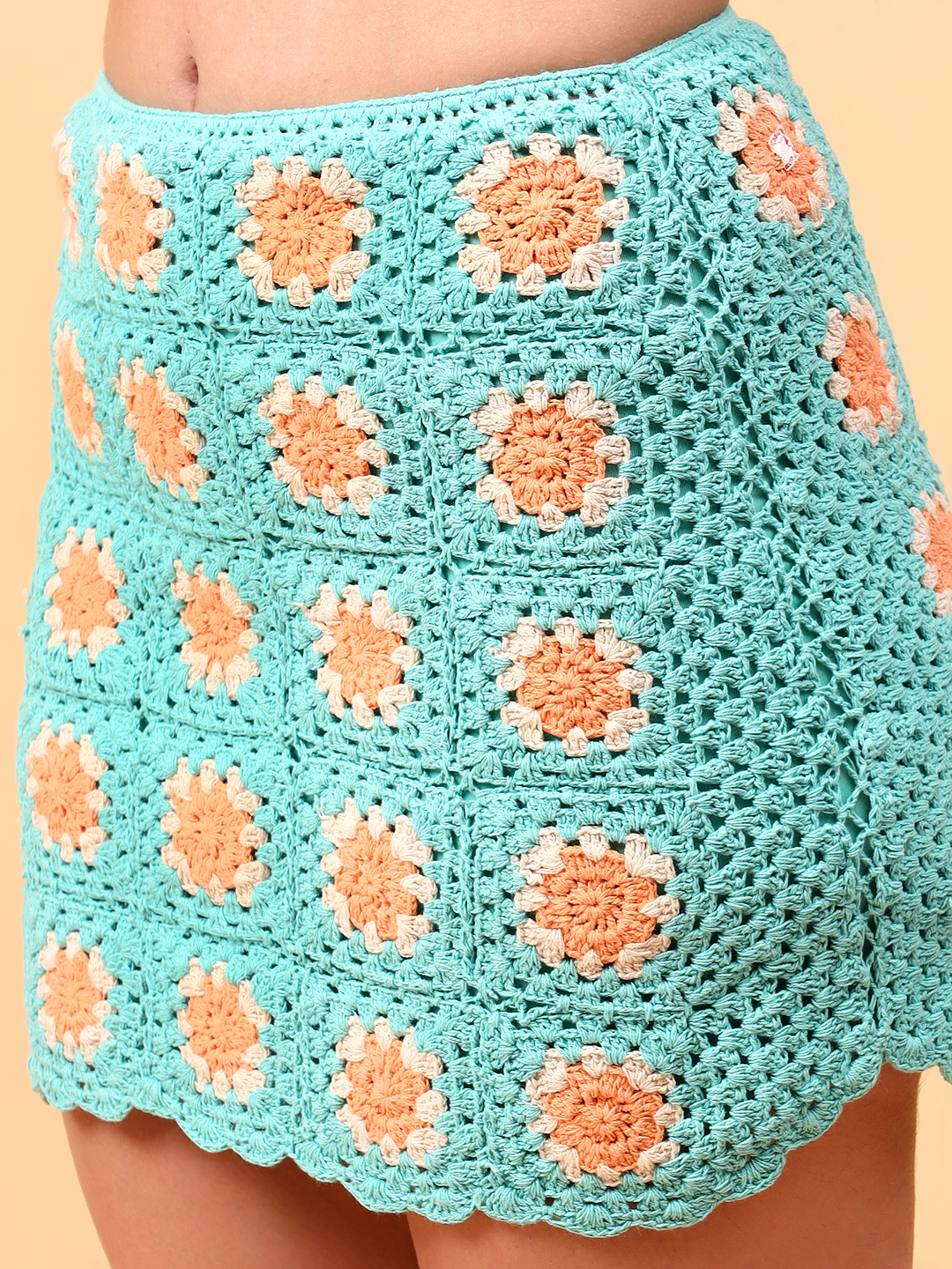 Velvery Granny Square Crochet Co-ord Set