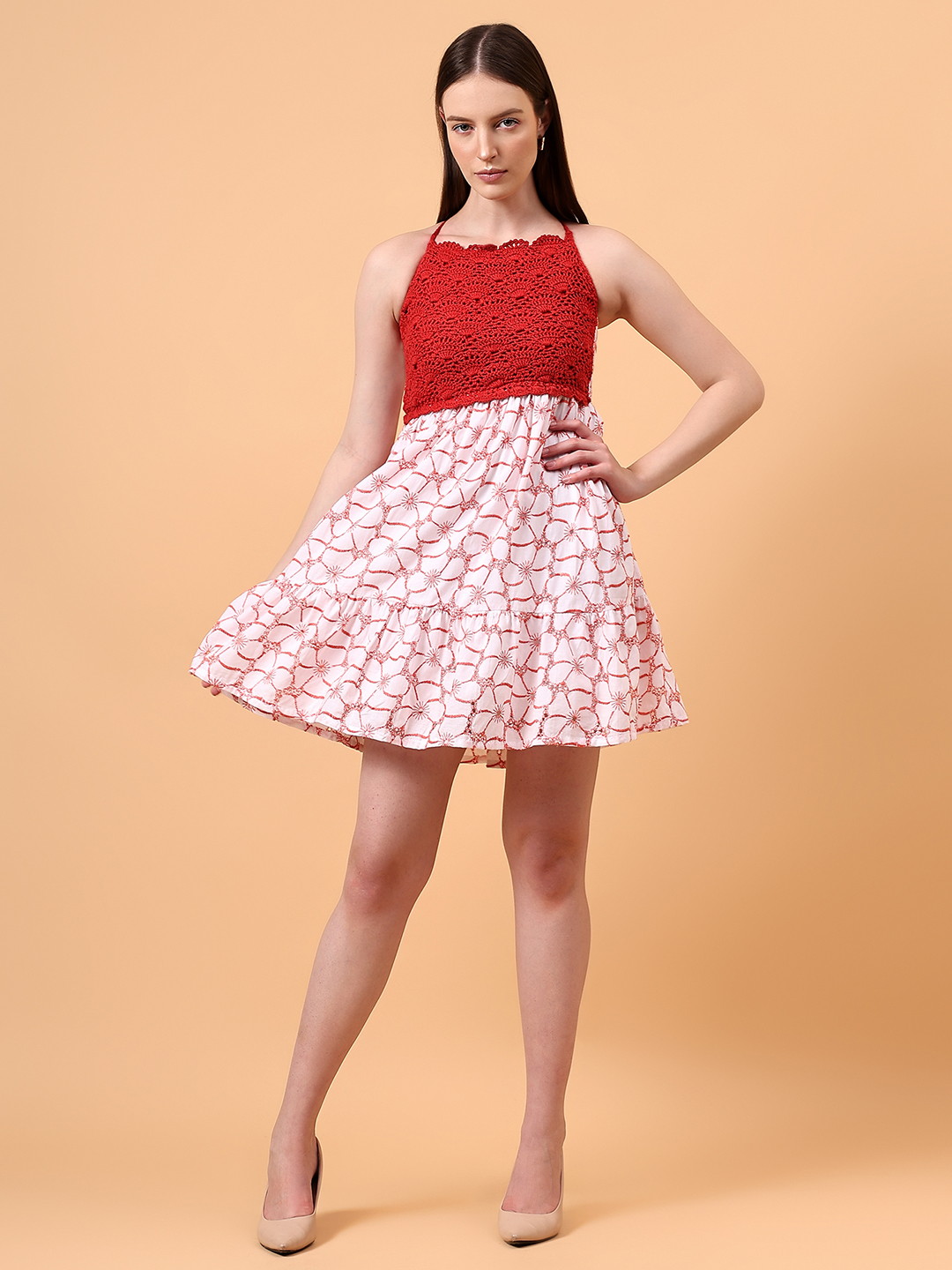 Velvery Crochet Summer Dress