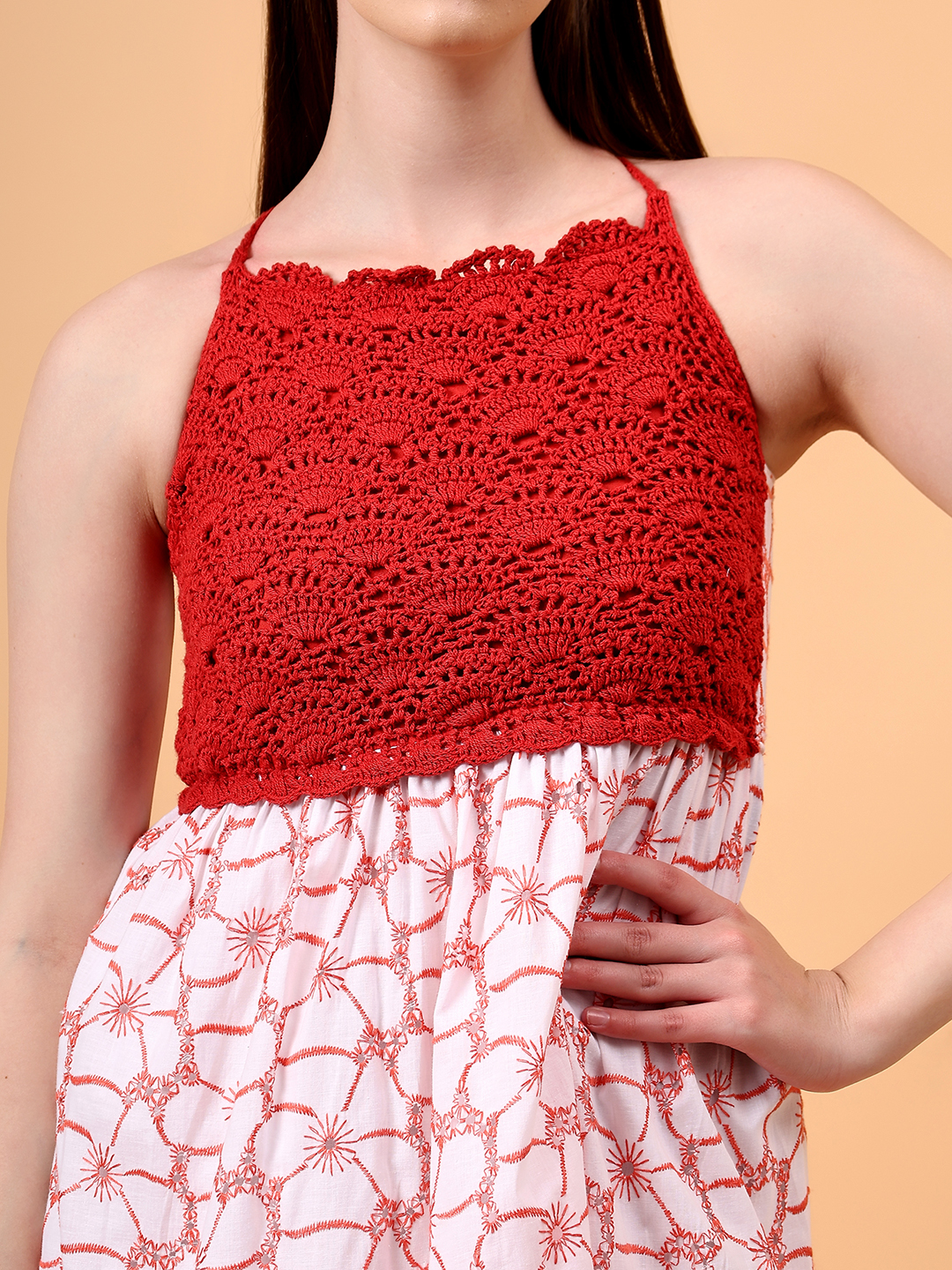 Velvery Crochet Summer Dress