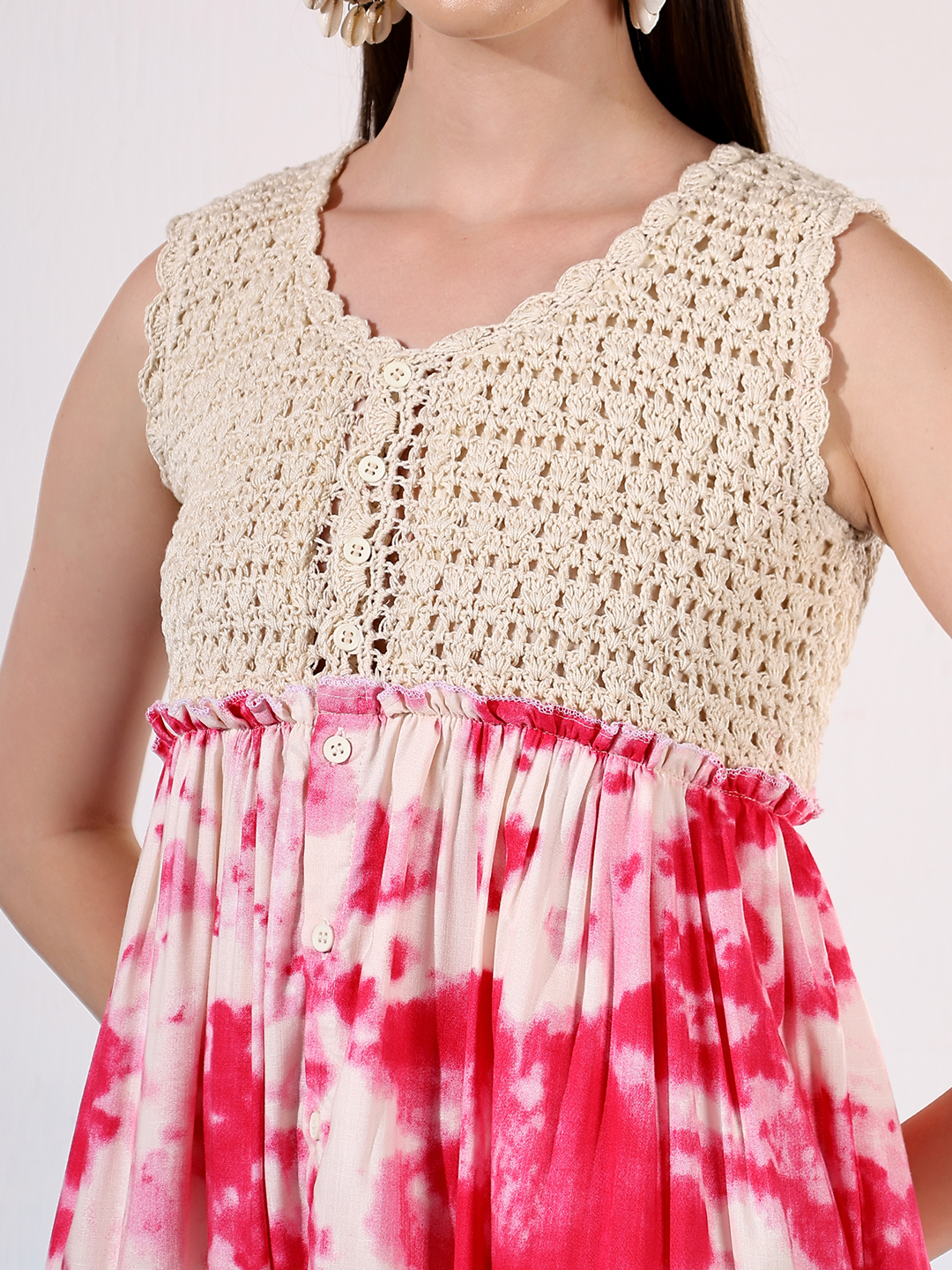 Velvery Crochet Summer Dress