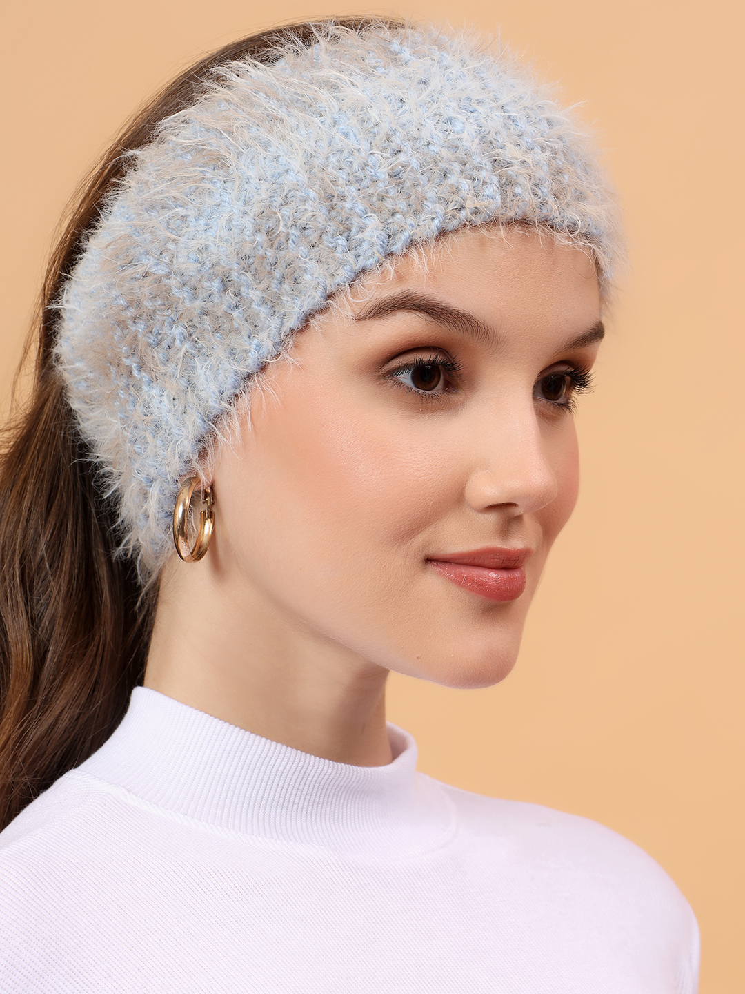 Velvery Handknitted Headband - Sky Blue