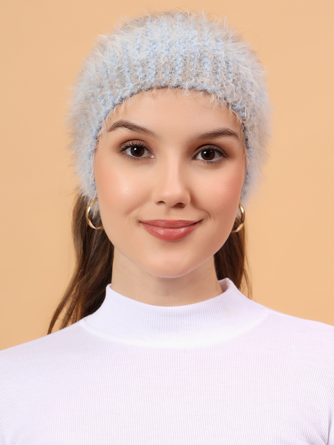 Velvery Handknitted Headband - Sky Blue