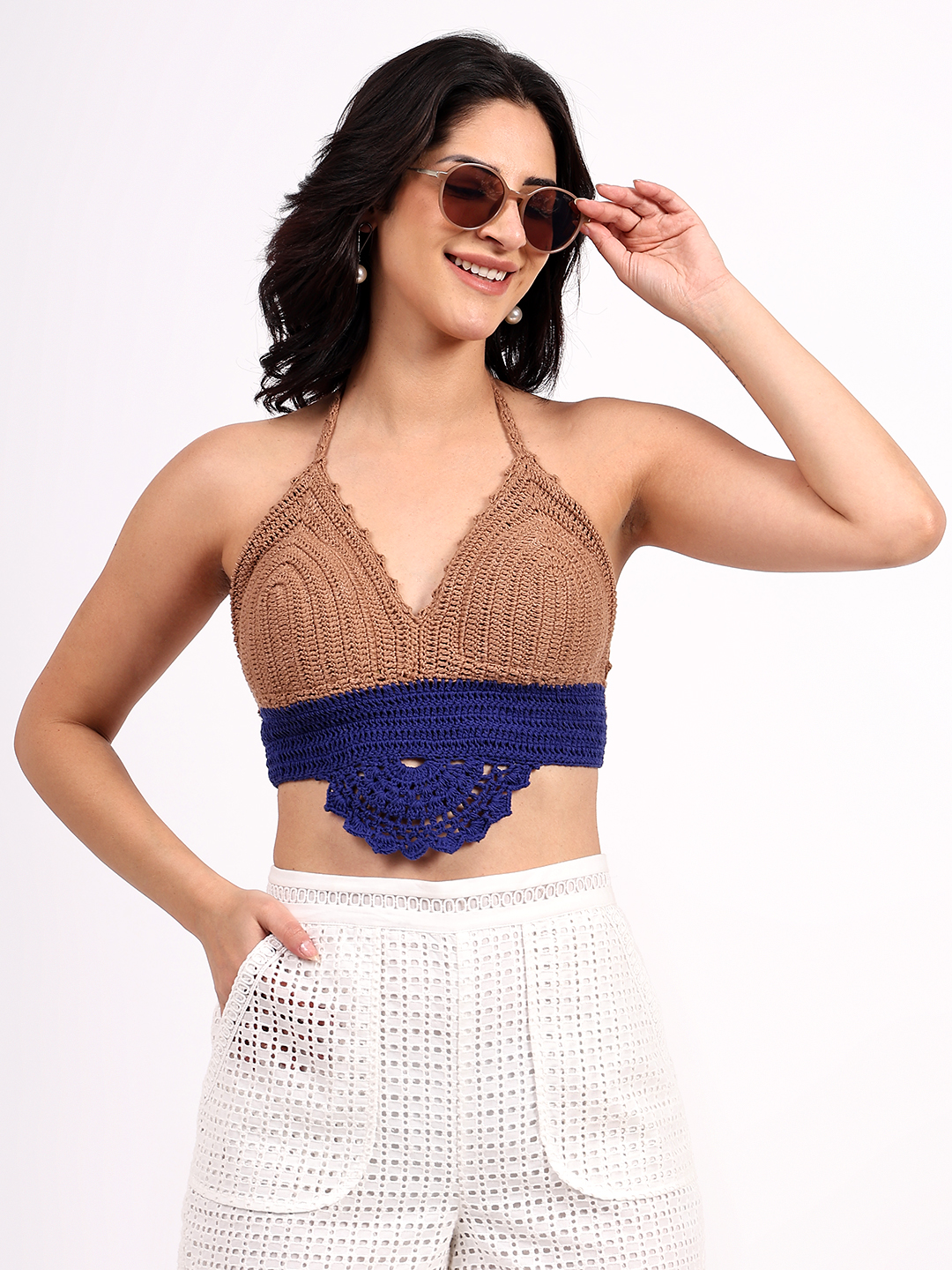 Crochet Bohemian Bralette Top