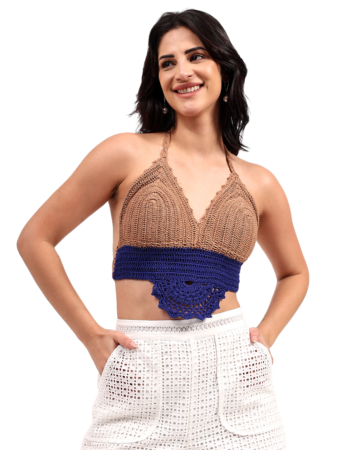 Crochet Bohemian Bralette Top