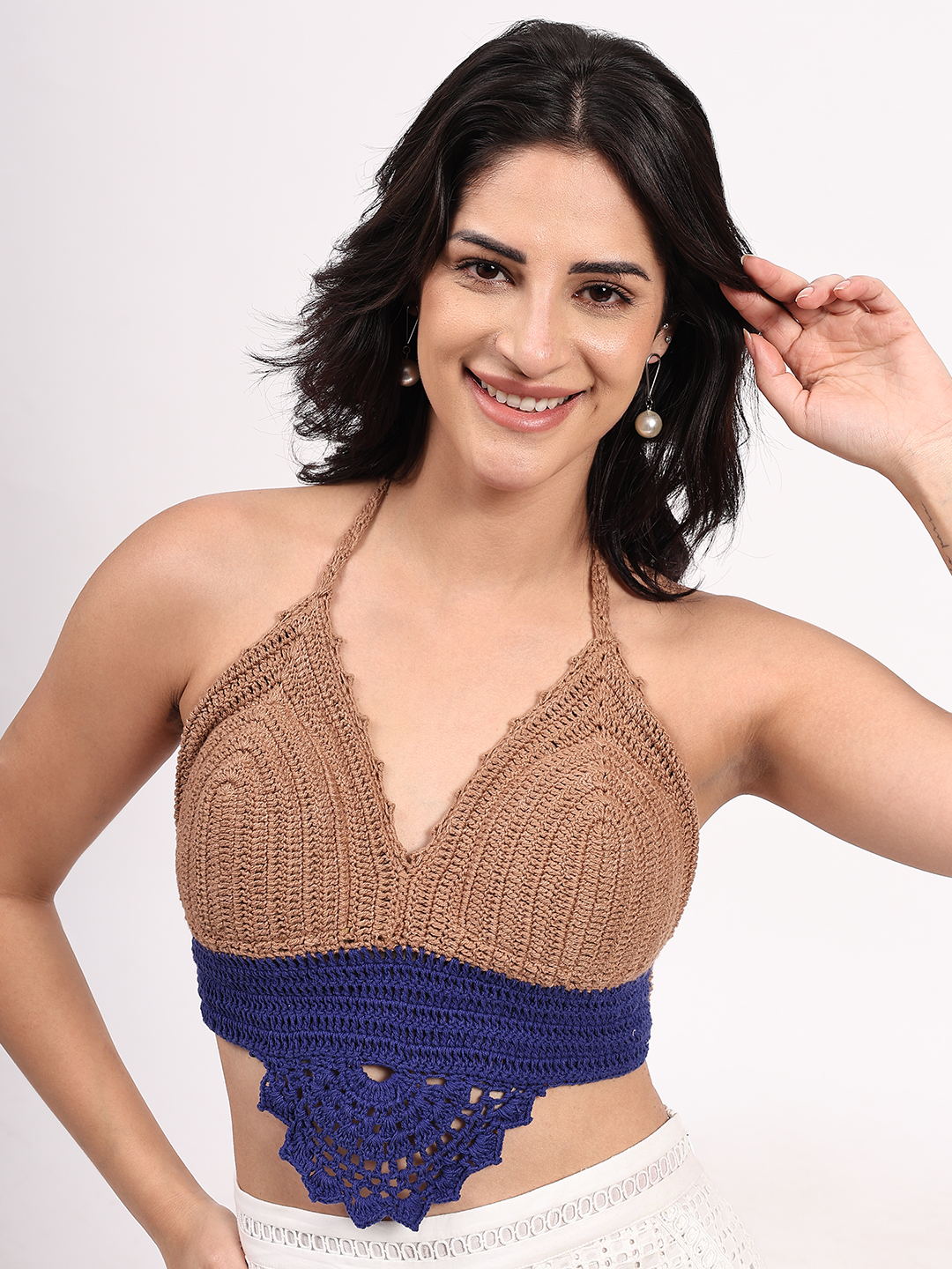 Crochet Bohemian Bralette Top