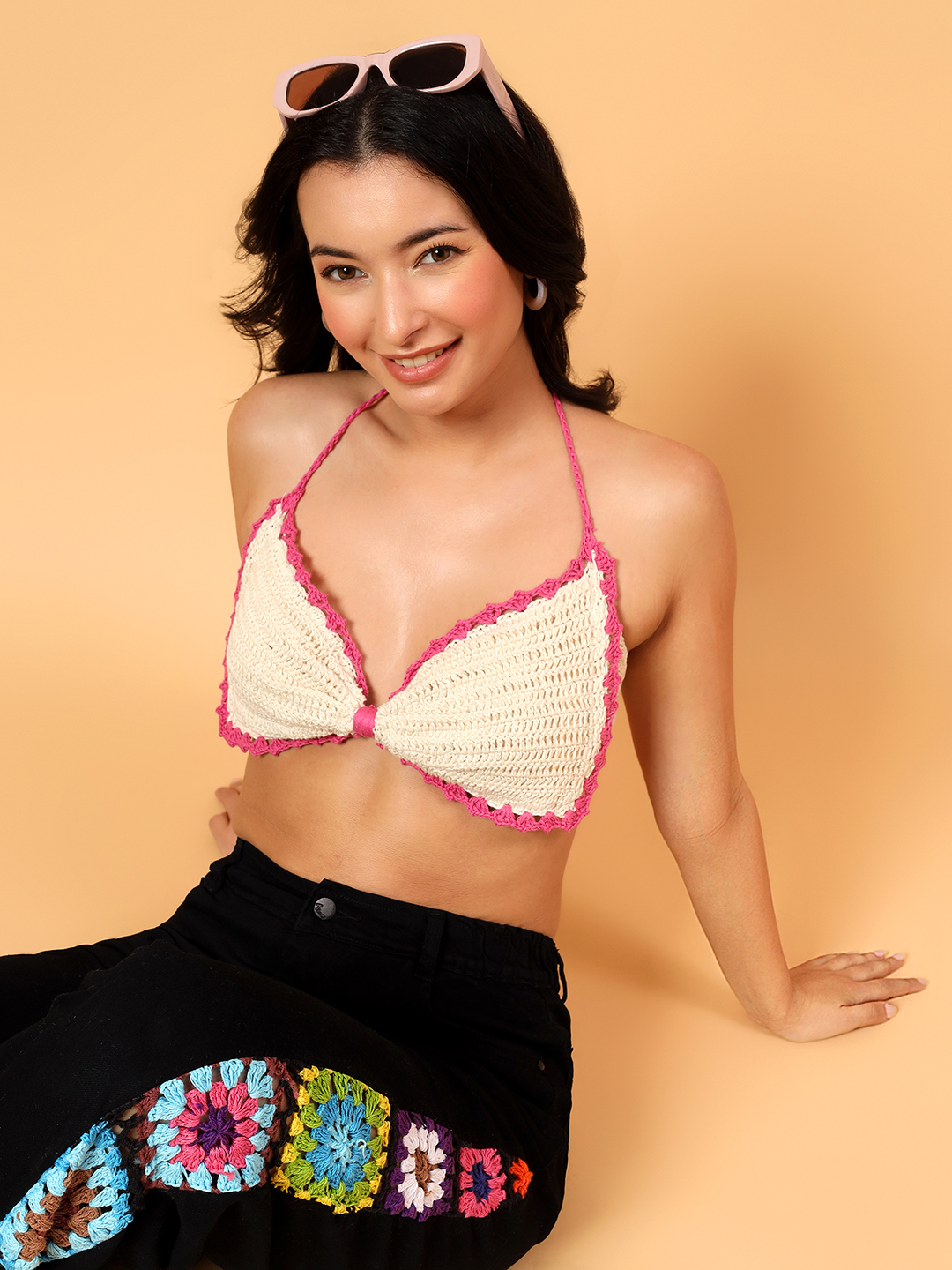Boho Bralette  Off White