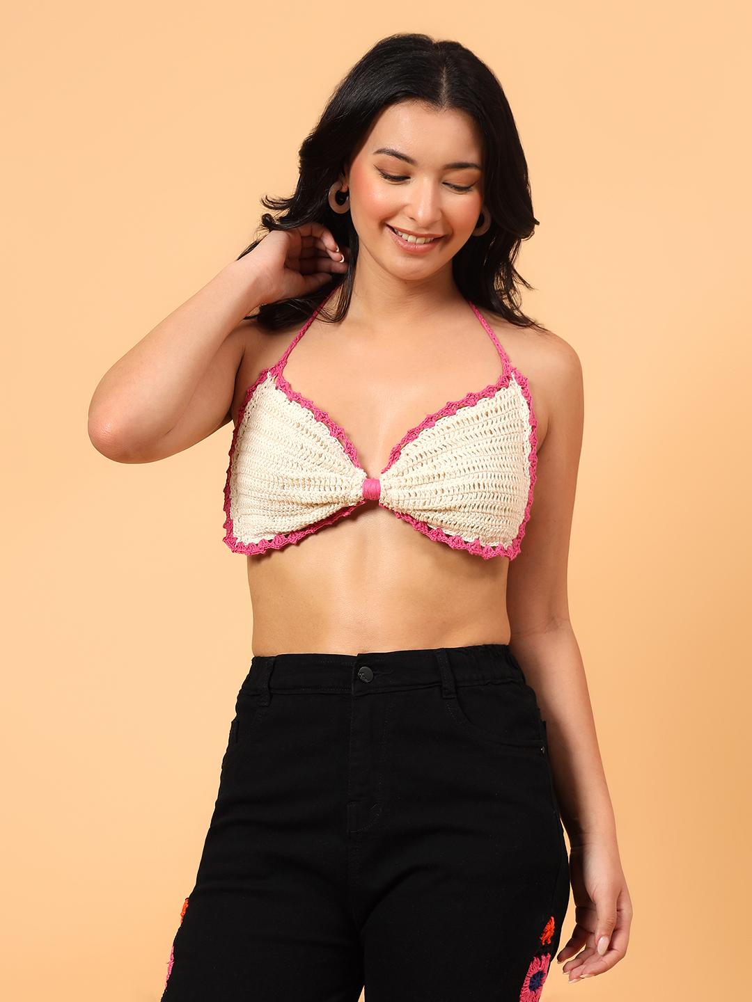 Boho Bralette  Off White